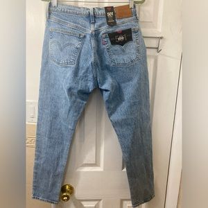 Levi's Premium 501 Women’s Skinny High Rise Fitted Jeans Blue Size W28X L28